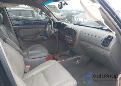 2007 Toyota Sequoia Limited V8 из США, поврежденный, VIN 5TDBT48A47S281389